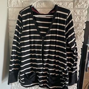 Stripped cardigan